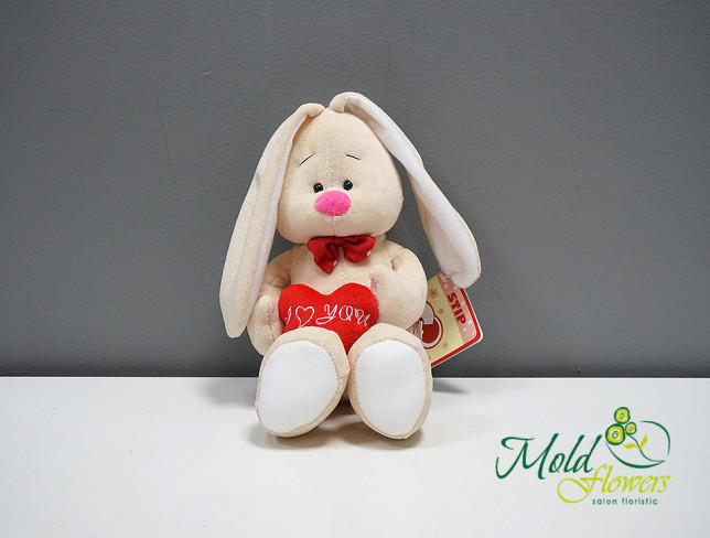 Bunny Baby with Heart H=35 cm photo